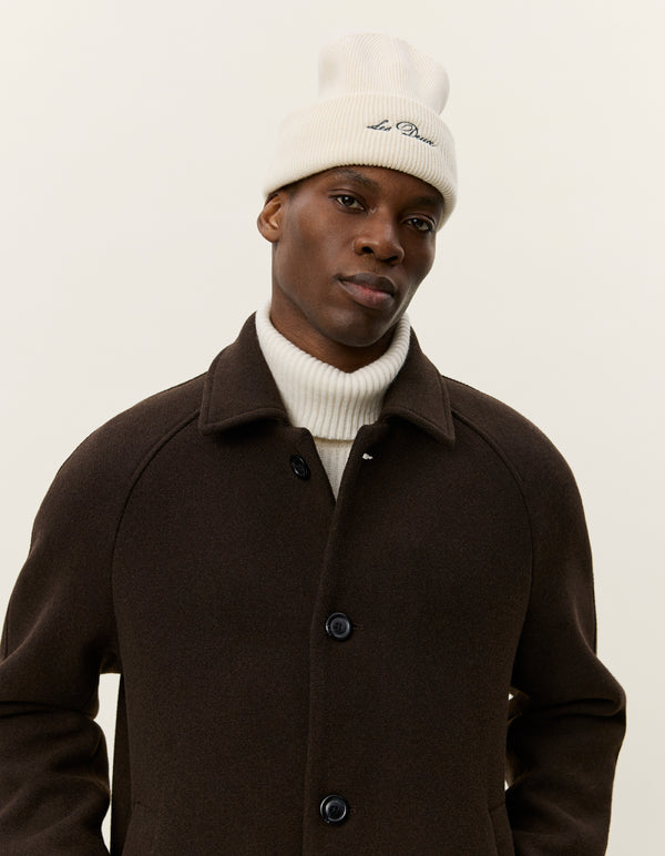 Michael Solid Wool Coat