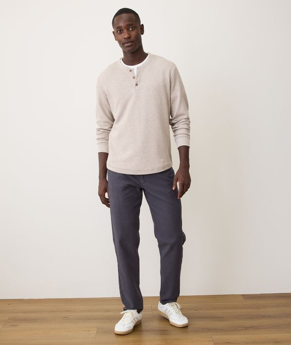 Flex Terry Slim Straight Pant