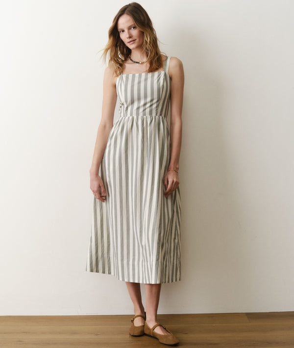Demi Poplin Midi Dress