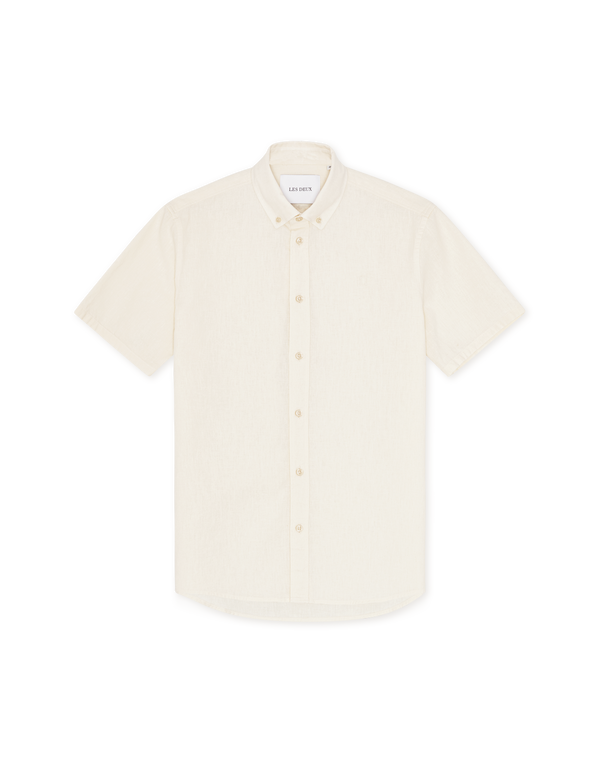 Konrad Cotton Linen Ss Shirt