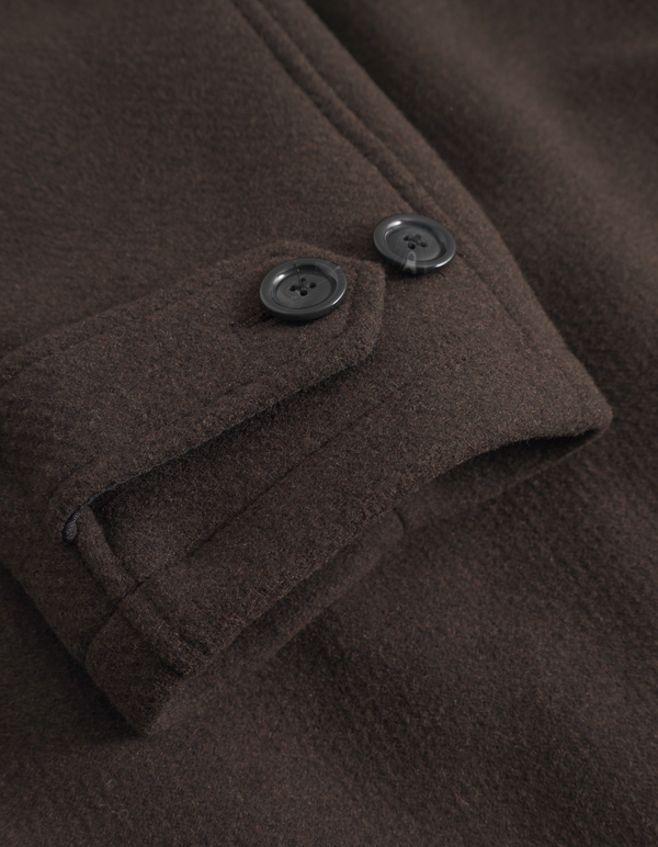 Michael Solid Wool Coat
