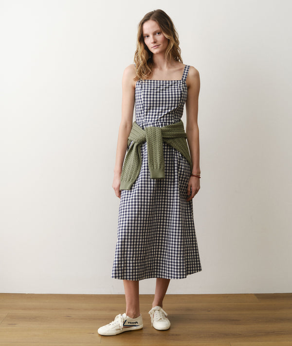 Demi Poplin Midi Dress