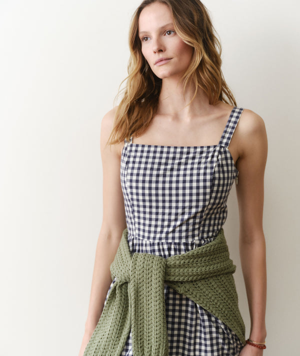 Demi Poplin Midi Dress