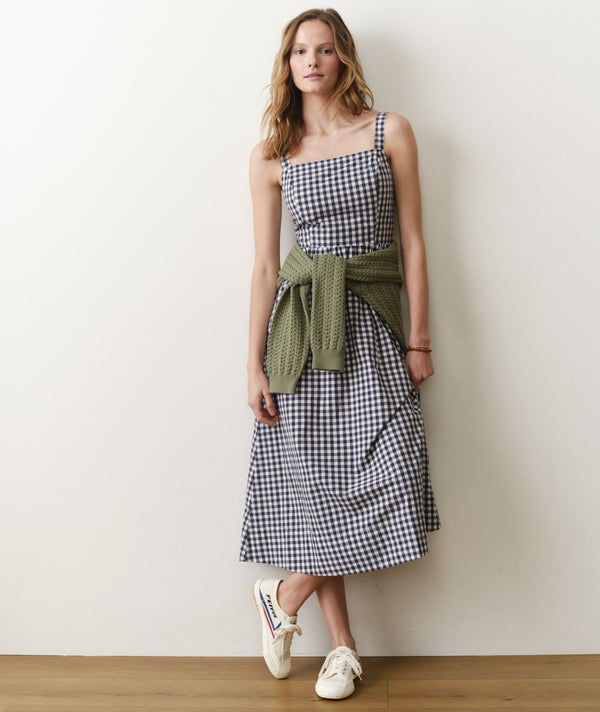 Demi Poplin Midi Dress