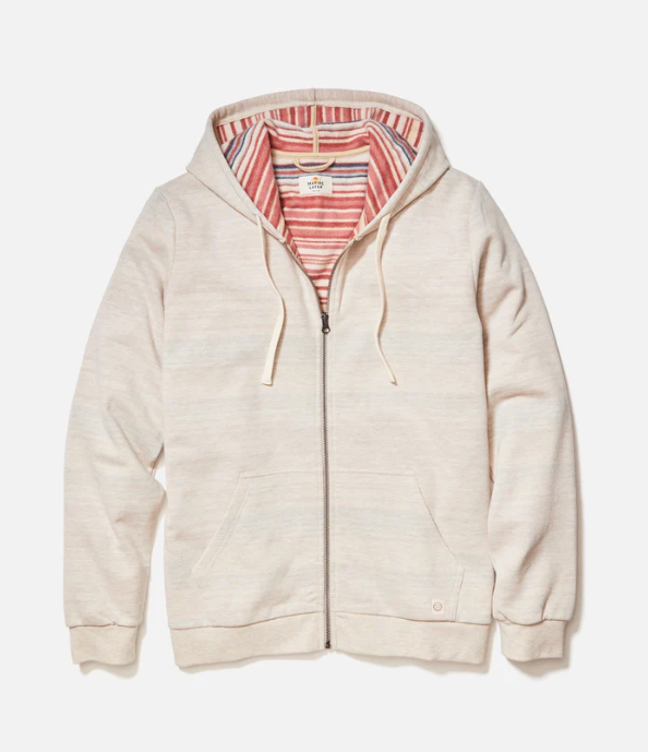 Fleece Stripe Full-Zip