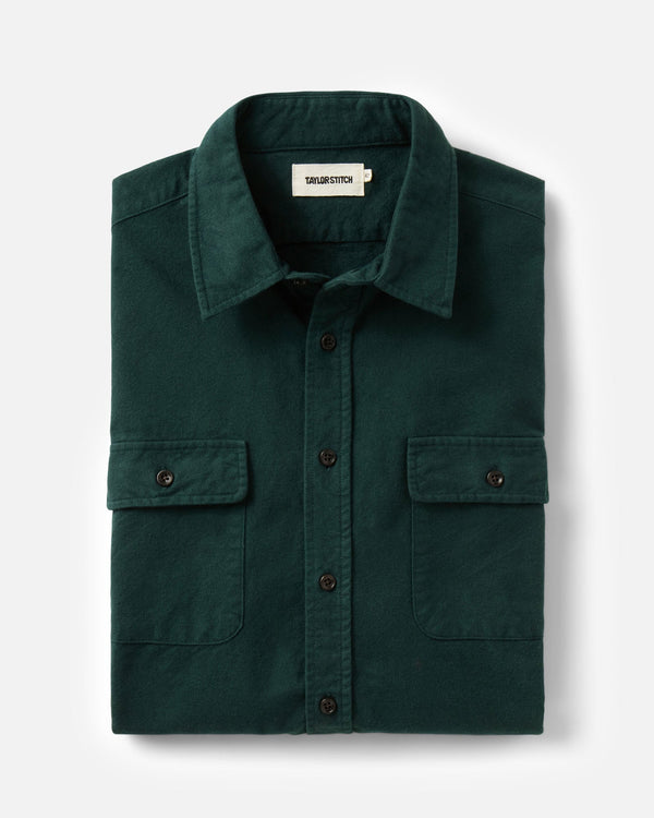 Taylor Stitch The Yosemite Shirt — Dark Forest / 40