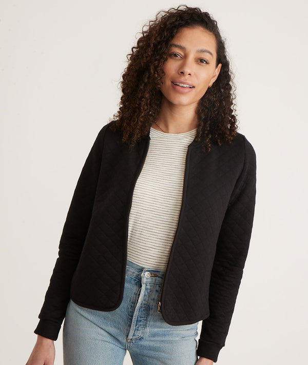 Corbet Quilted Bomber
