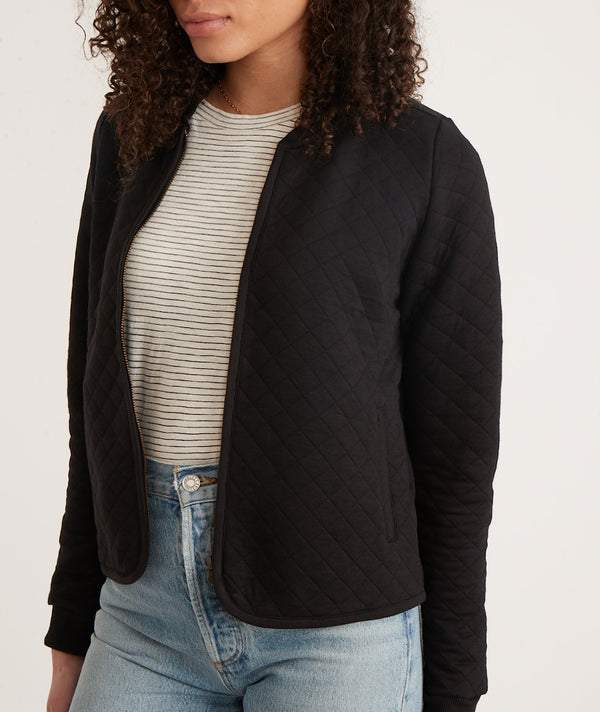 Corbet Quilted Bomber